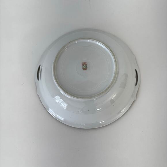 Nortitake Nippon Gold Trimmed Hand Painted 2-Handle Serving Tray & Bowl SET - Picture 13 of 14